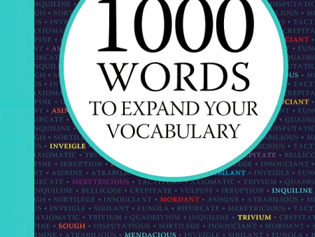 1000 Words To Expand Your Vocabulary For Discount